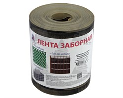 Лента для 3Д забора, Ротанг ЛЗ-190, 0,19 х 25 м, бежевый - фото 23214