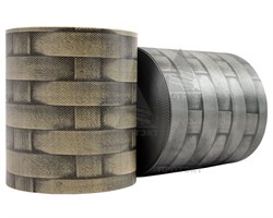 Лента для 3Д забора, Ротанг ЛЗ-190, 0,19 х 25 м, бежевый - фото 23216