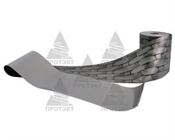 Лента для 3Д забора, Ротанг ЛЗ-190, 0,19 х 25 м, серый - фото 23223