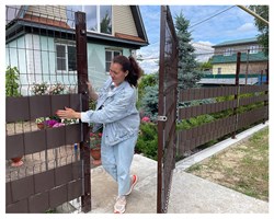 Лента для забора ЛЗ-190, 0,19 х 25 м, коричневая - фото 23290