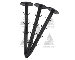 Крепление для укрывного материала, 20 шт, черный - фото 23343