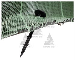 Крепление для укрывного материала, 40 шт, хаки - фото 23357