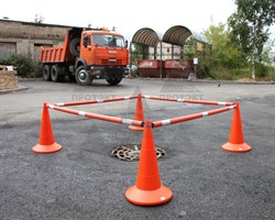 Оградительная перекладина 1,5 м - фото 23419