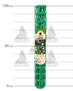 Сетка для поддержки плетистых роз Ф-90, 1*5 м, зеленая - фото 23470