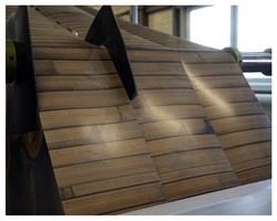 Лента для 3Д забора, Дерево ЛЗ-190, 0,19 х 25 м, бежевый - фото 23523