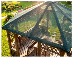 Затеняющая сетка фасованная 40% 6*5 м клипсы в комплекте - фото 23782