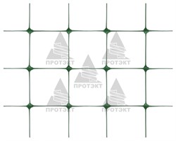 Сетка защитная Усиленная ЗС-45, 2х100 м, хаки - фото 23914