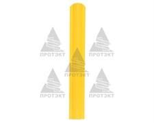 Пластиковый штакетник желтый 8*60 см