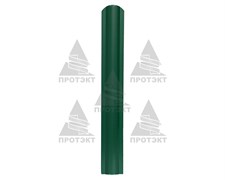 Пластиковый штакетник хаки  8*60 см