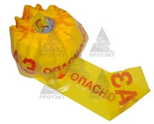 Лента сигнальная Газ детекционная ЛСГД-200 "Опасно газ", ширина 200 мм с проводником