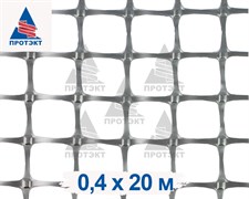 Сетка под забор ЗР-15, 0,4*20 м, серый