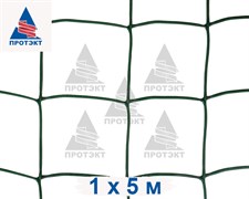 Сетка для поддержки плетистых роз Ф-90, 1*5 м, хаки