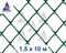 Заборная сетка решетка З-40, 1,5*10 м, хаки - фото 20671