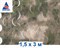 Маскировочная сеть Камуфляж Мох 1,5x3 м, зелено-коричневый - фото 20899