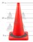 Конус дорожный без полос с утяжелителем КС-2.2.0 - фото 22019